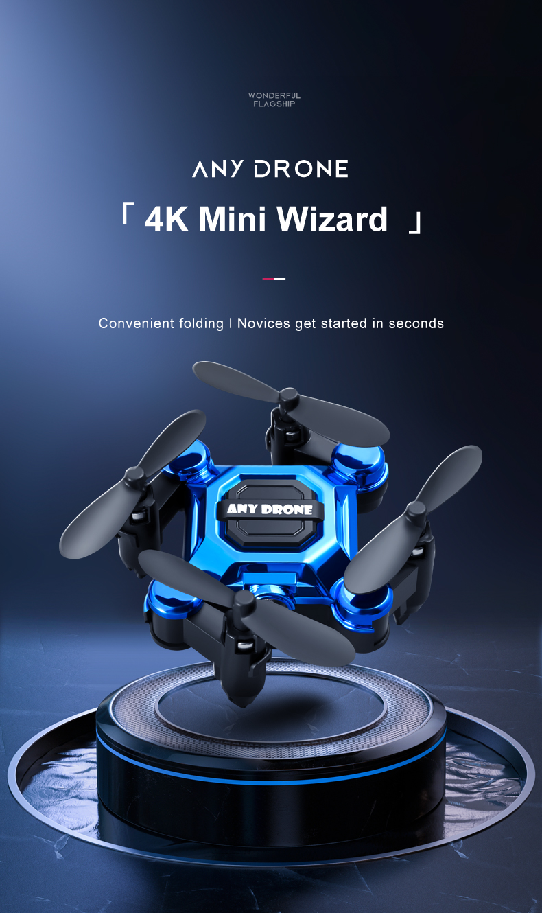 Mini Drone Folding Pocket Storage Aircraft Aerial Photography High Definition Explosive drone 4k profesional mavic air2