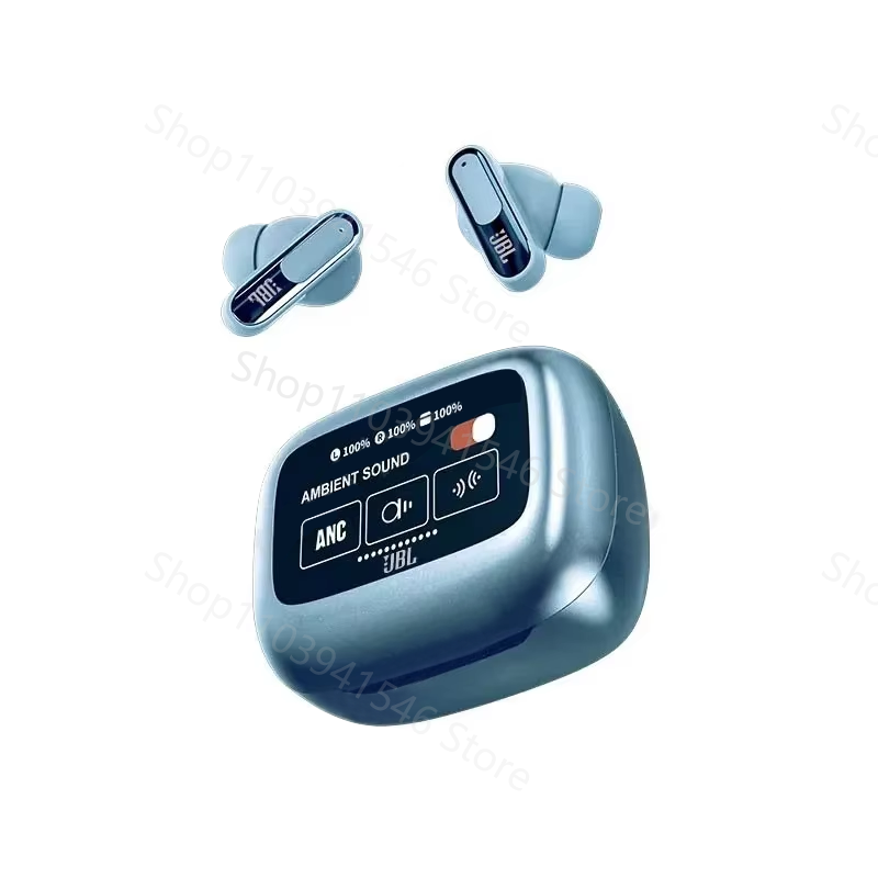 JBL Live Beam 3 True wireless noise cancelling enclosed earbuds, 6 microphones for perfect communication, IP55 waterproof