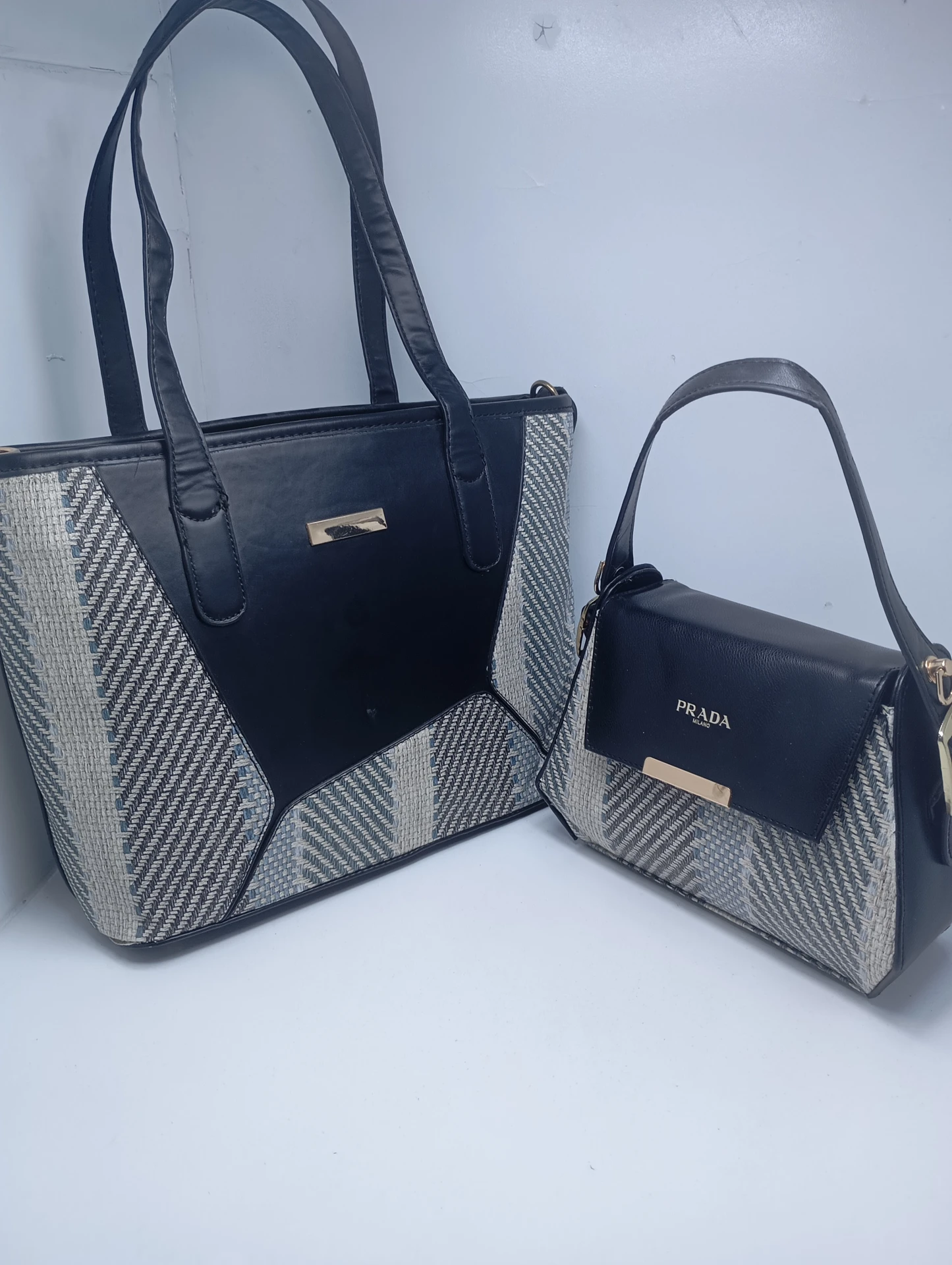 Prada Big and Small Weekend Luxury Set