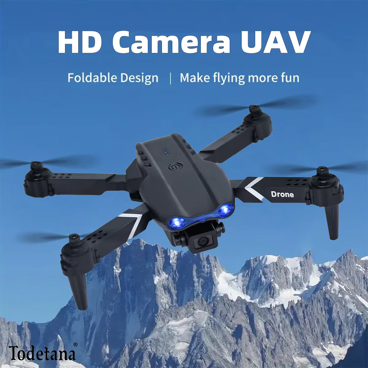 E99 Drone Quadcopter Remote Control Handle Four Axis Aircraft HD 6K Photography UAV Altitude Fixation Helicopter Toys