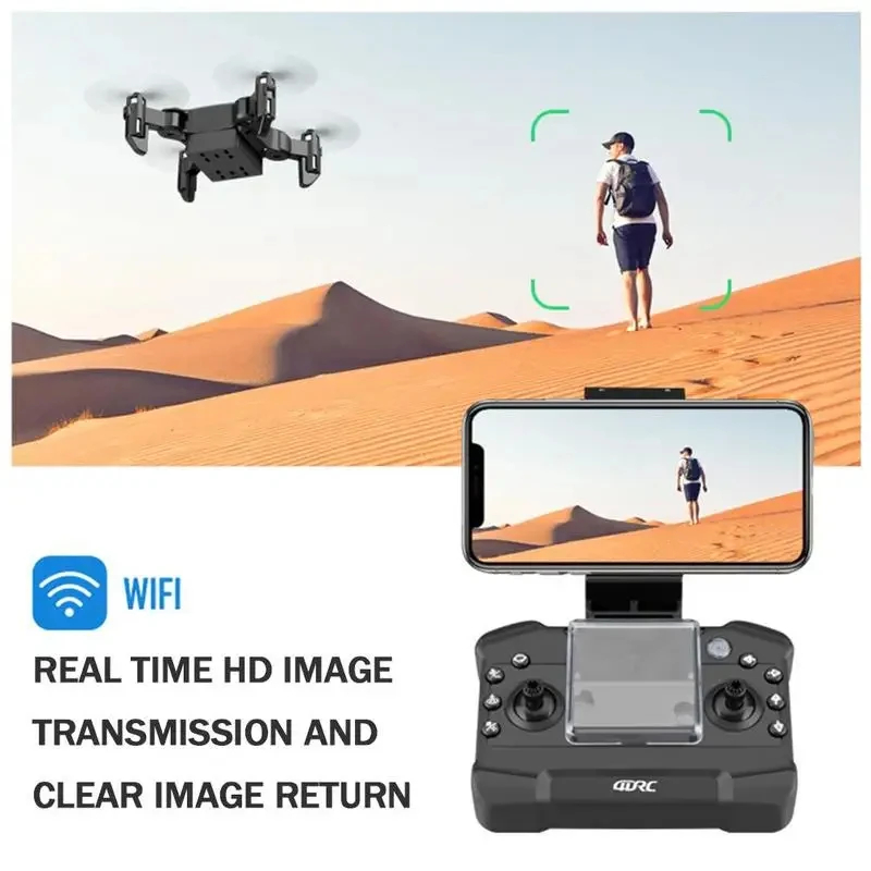 4DRC V2 Mini Drone WIFI RC Quadcopter 4K HD Camera Small Helicopter for Beginners Child Toy Gifts Altitude Hold