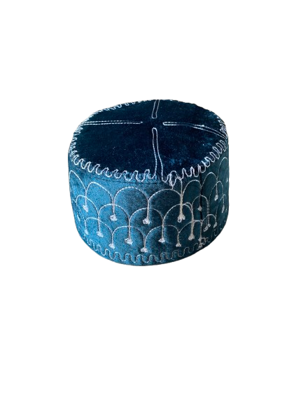 Shiny Premium Cap - African Embroidered Hat for Men