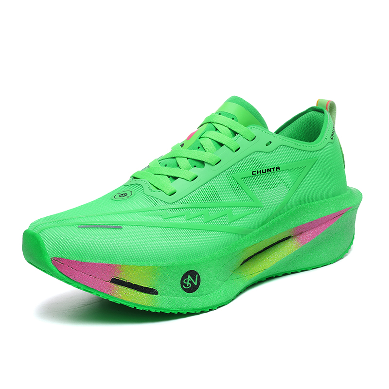 Running Shoes Carbon Board Speciality Marathon Men Sports Breathable Lightweight   Rebound Anti Slip Couple Running Shoes