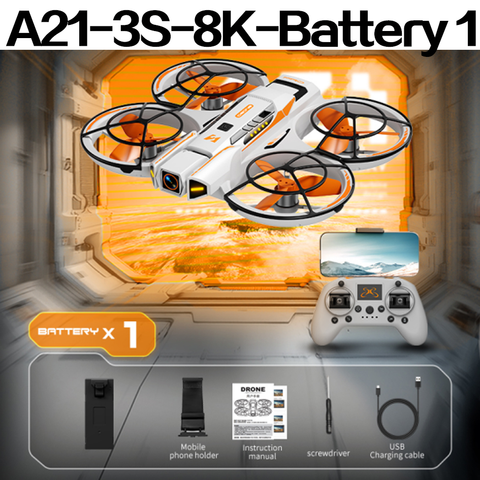 Xiaomi A21 PRO Drone 8K 5G Professional HD Aerial Photography Brushless Full Surround Drone HD Dual Camera Quadcopter Toy Drone