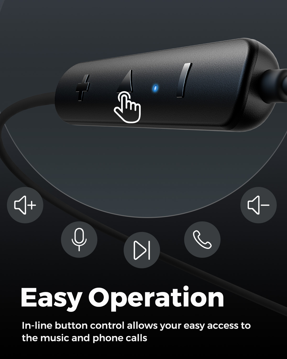 SoundPEATS Q30 HD+ Bluetooth Headphones aptX-HD in-Ear Stereo Wireless V5.2 Magnetic Earphones IPX5 Sweatproof Earbuds with Mic