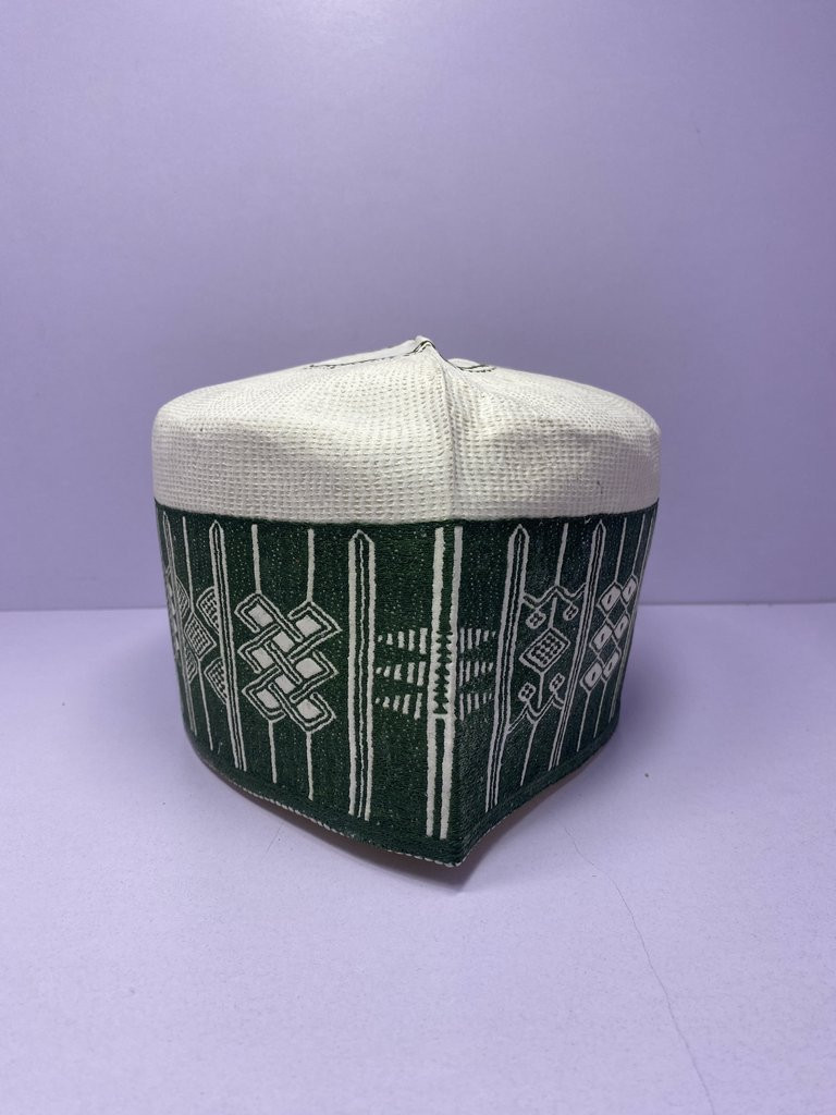 Damanga Premium Hausa/Fulani Handwoven Kufi Cap