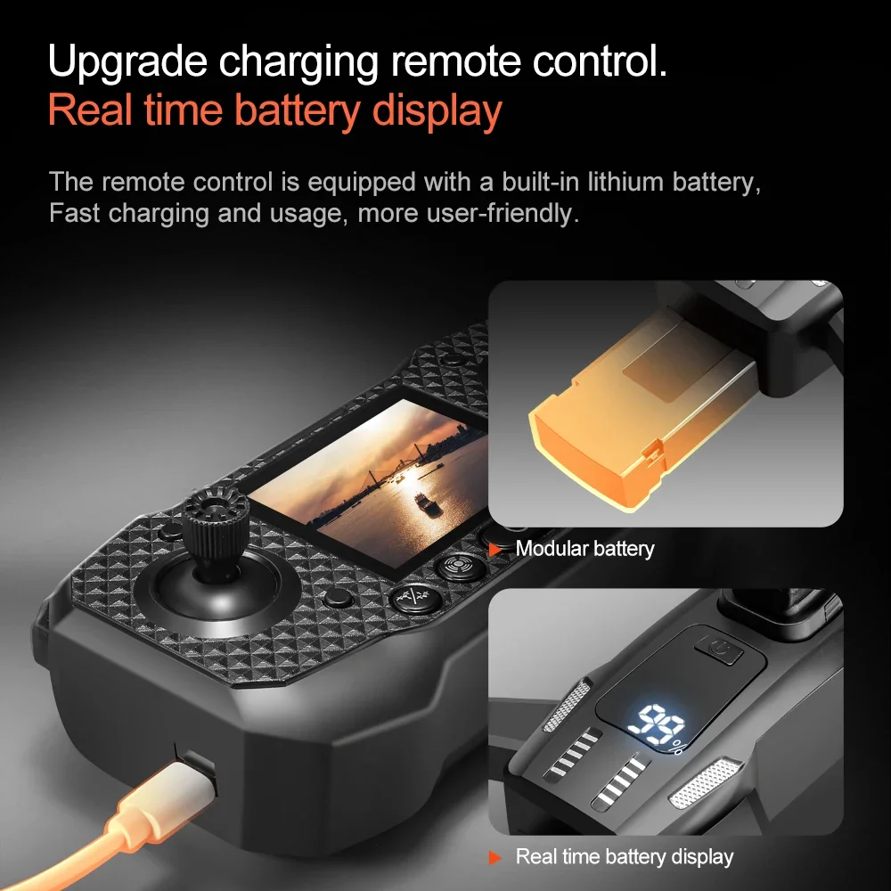 Xiaomi Mijia M6 Drone 4K Professional 8K HD Camera With screen Remote control brushless motor Avoidance Foldable aircraft Toys