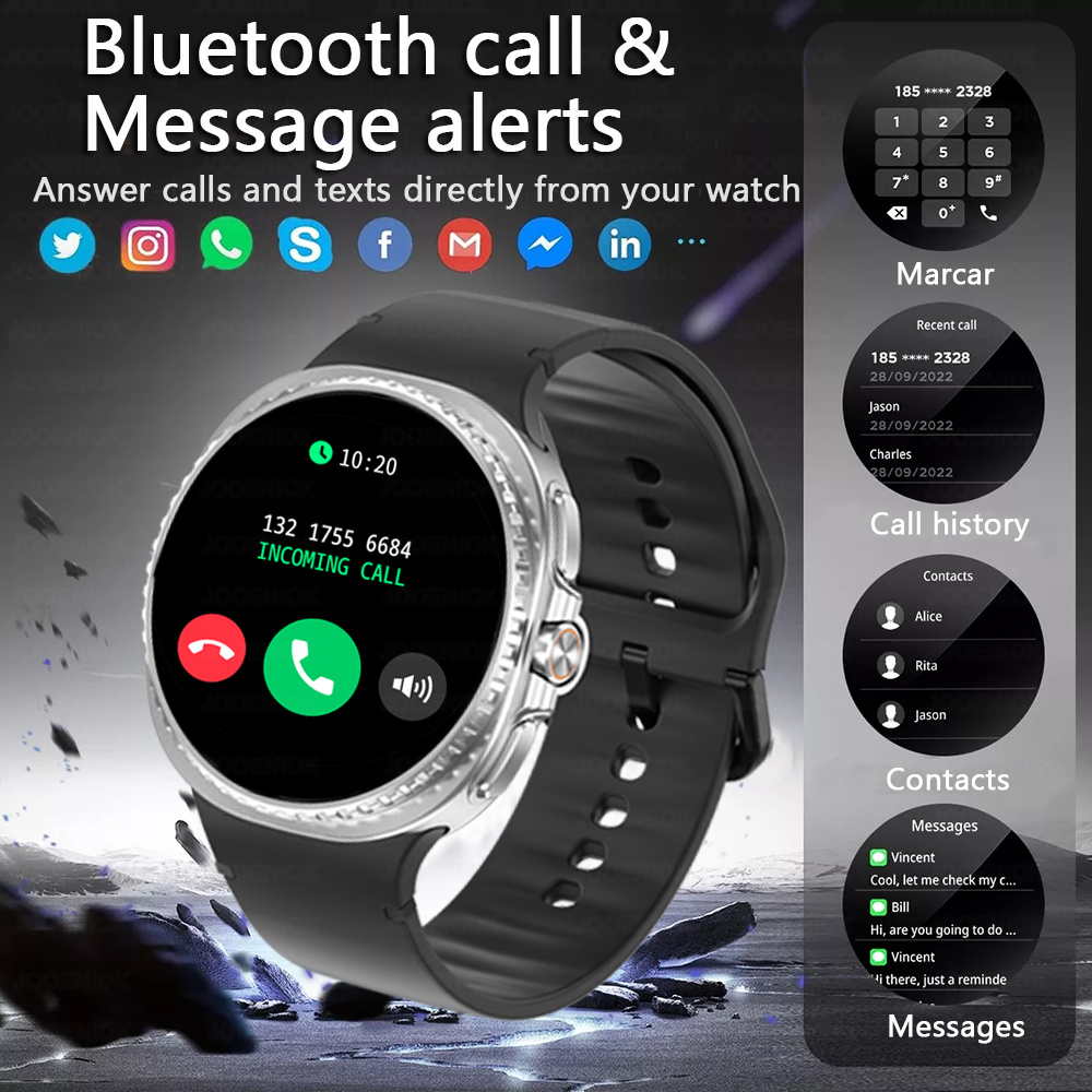 2025 New Watch 8 Ultra Smart Watch Men Bluetooth Call 3D Video Display Sports GPS NFC Compass Blood oxygen Waterproof Smartwatch