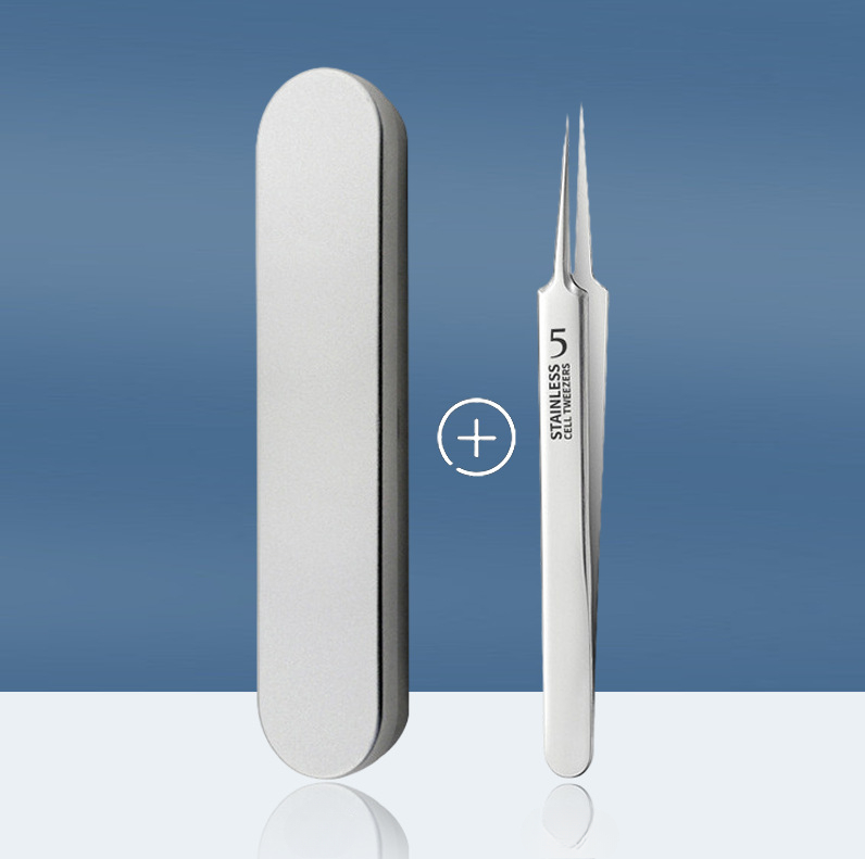 1/3/8pcs Stainless Steel Blackhead Removal Tool Set, Blackhead Clip, Tweezers, Beauty Facial Blackhead Remover, Acne Needle Tool