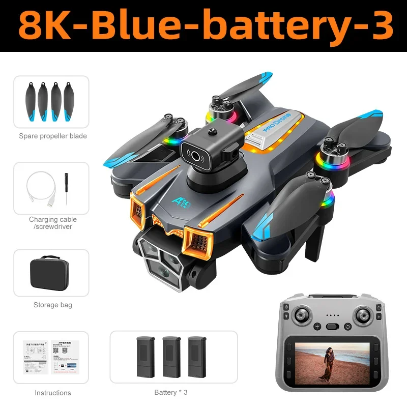 For Xiaomi A19 Pro Drones 5G Professinal 8K Camera 360°Angle Optical Flow Localization GPS Brushless Motor RC Quadcopter Toys