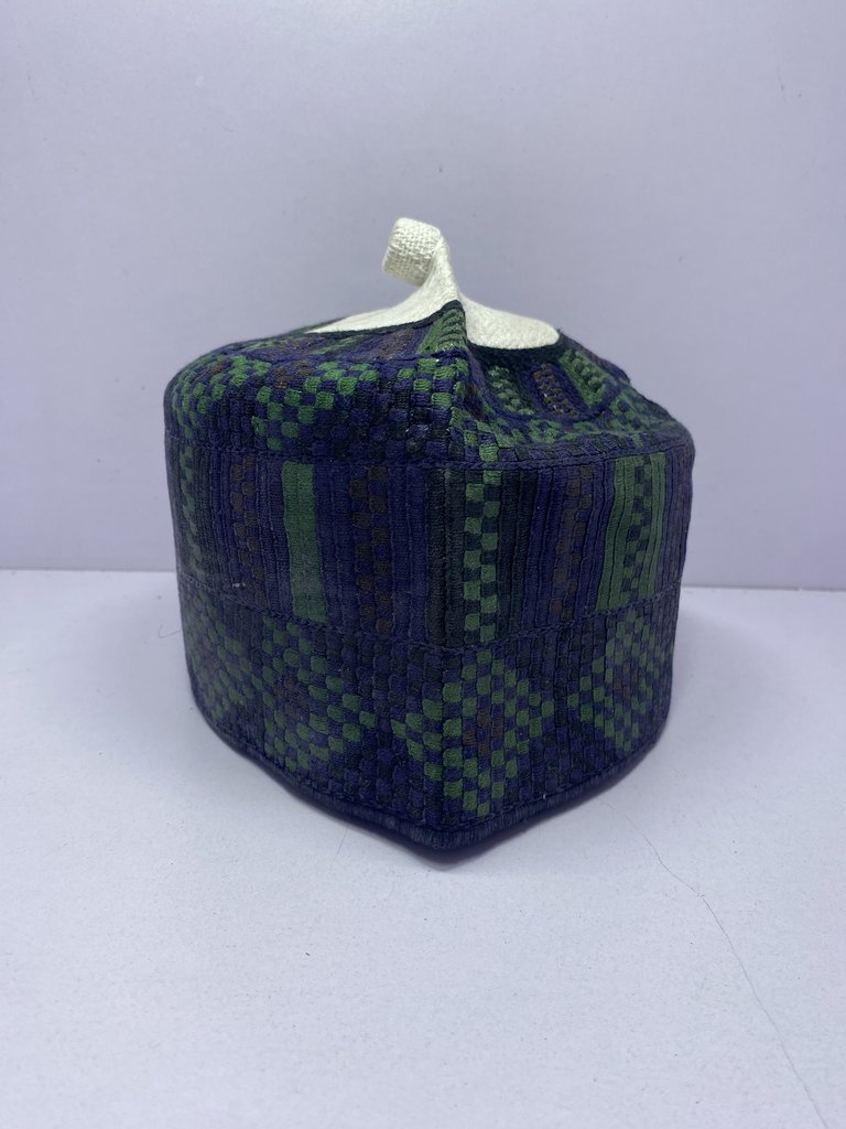 Bangwal – Hausa/Fulani Cap, Kufi, Handwoven Cap, Zawa
