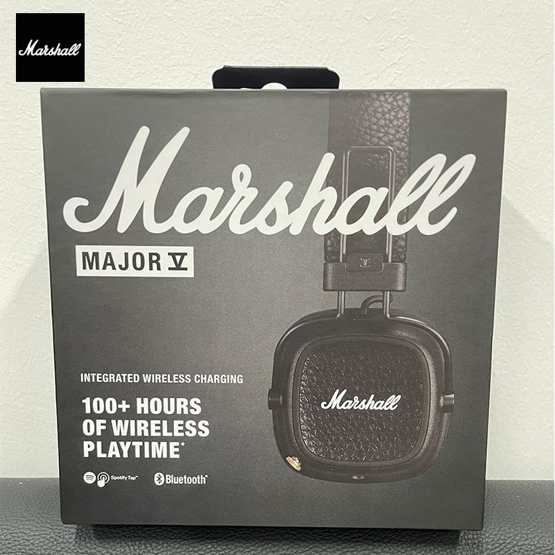Original Marshall Major V 5 Wireless Bluetooth Headphones Classic Earphones Deep Bass Foldable Pop Rock Retro Music Mic Headset
