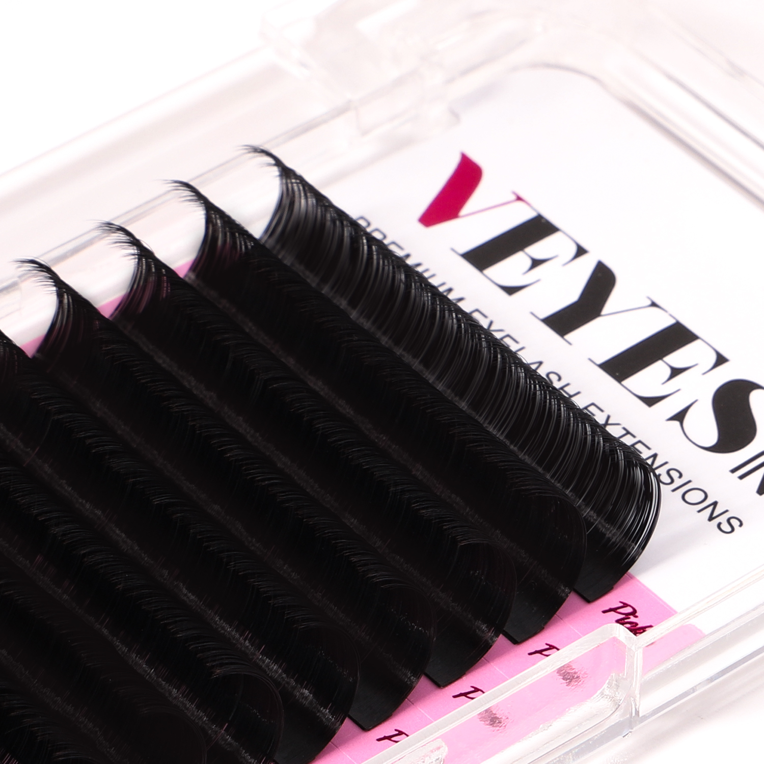 Veyes Inc Individual Eyelash Extensions Faux Mink Lashes C D CC DD Curl Veyelash Professionals Soft Natural Lash Bulk Wholesale