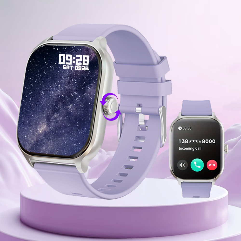 LAXASFIT 2025 New Smart Watch 2.01” Inch HD Screen Bluetooth Talk Pedometer IP68 Waterproof 123 Sport Modes Man Woman Watch Gift