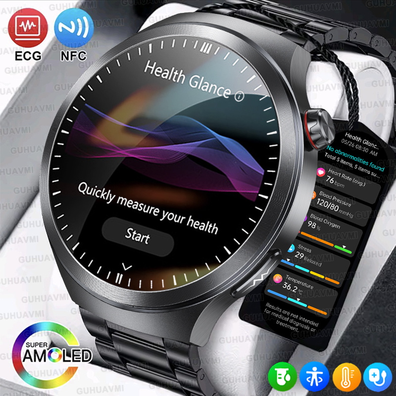 2025 New For XIAOMI Health Trackr Uric Acid Blood lipids Smart Watch Blood Pressure ECG+PPG Clock Body Analysis Smartwatchs Men