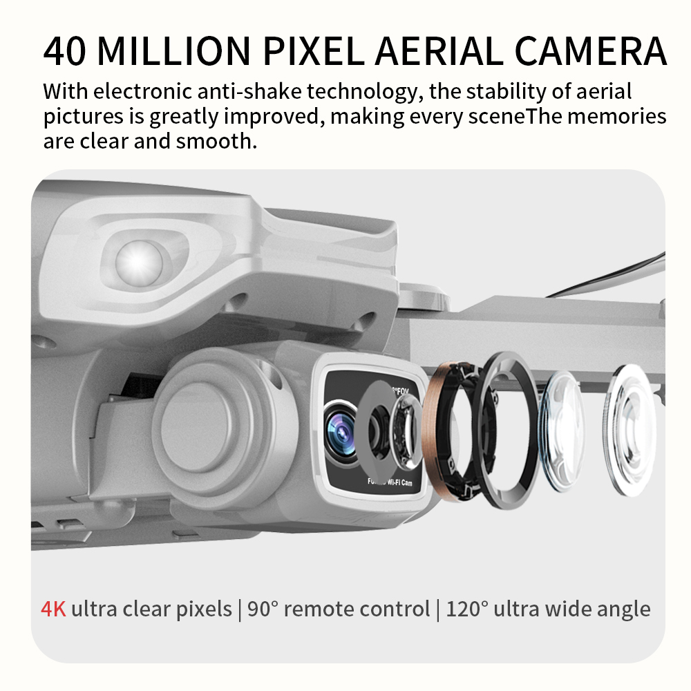 LYZRC L900 PRO 4K Professional HD Dual Camera GPS Drone 5G WIFI Brushless Motor FPV Quadcopter Foldable Aerial Photography Drone