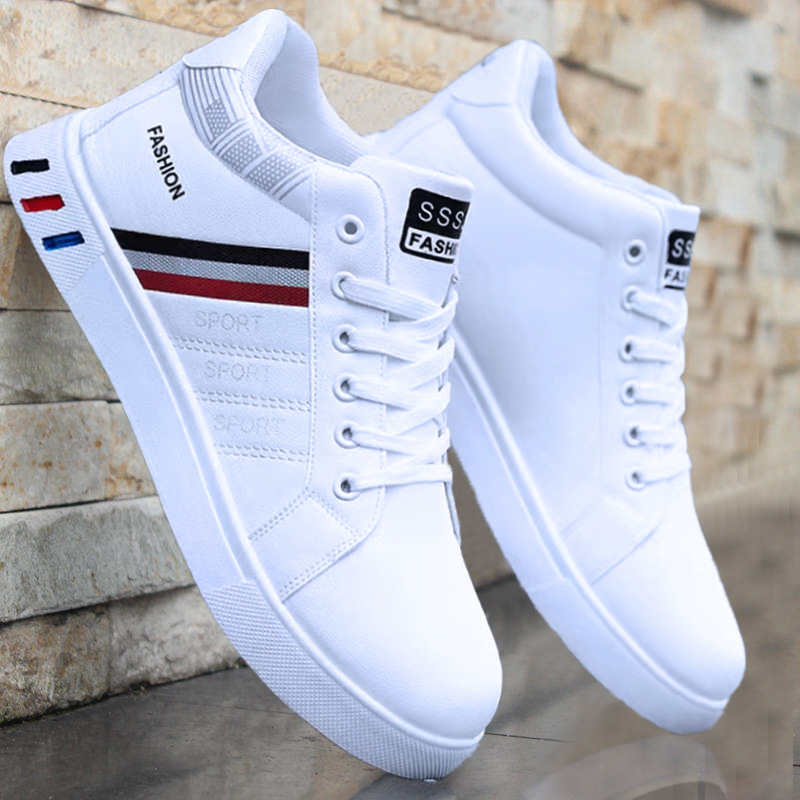 Big size new all-match men's shoes Korean version of the flow of boys in the board shoes casual sports shoes sneakers