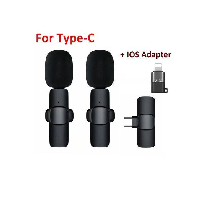 Wireless Microphone For IPhone & Type-C Android