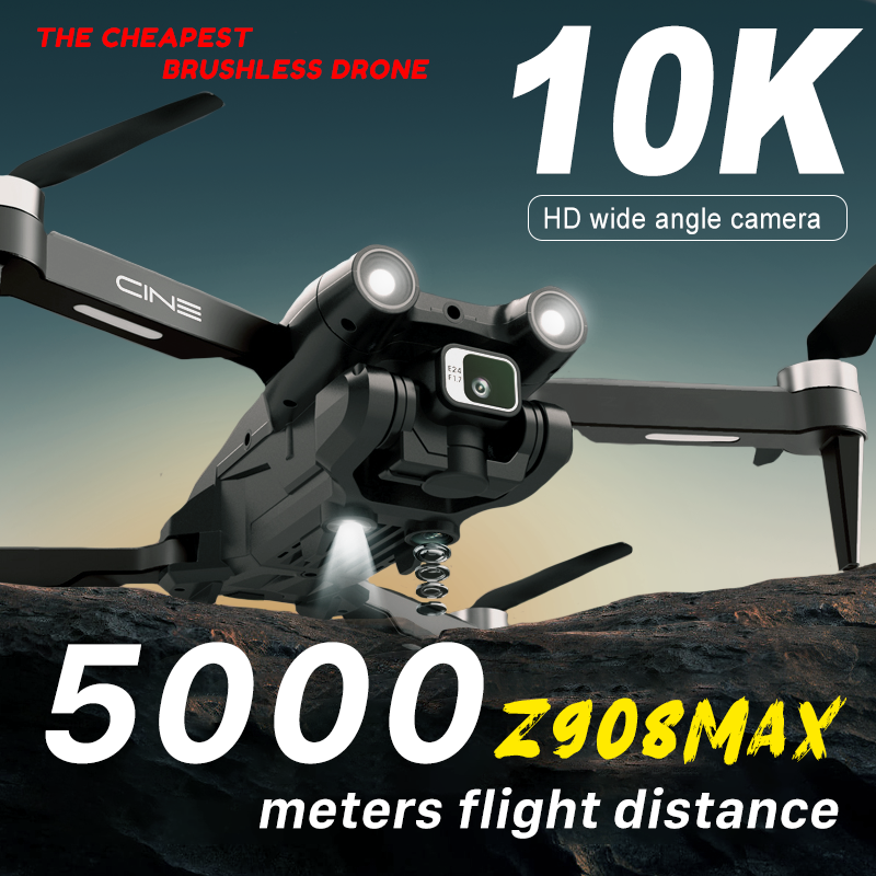 KBDFA Z908 Pro Max Drone Professional Brushless Motor 8K GPS Dual HD Aerial Photography FPV Obstacle Avoidance Quadrotor