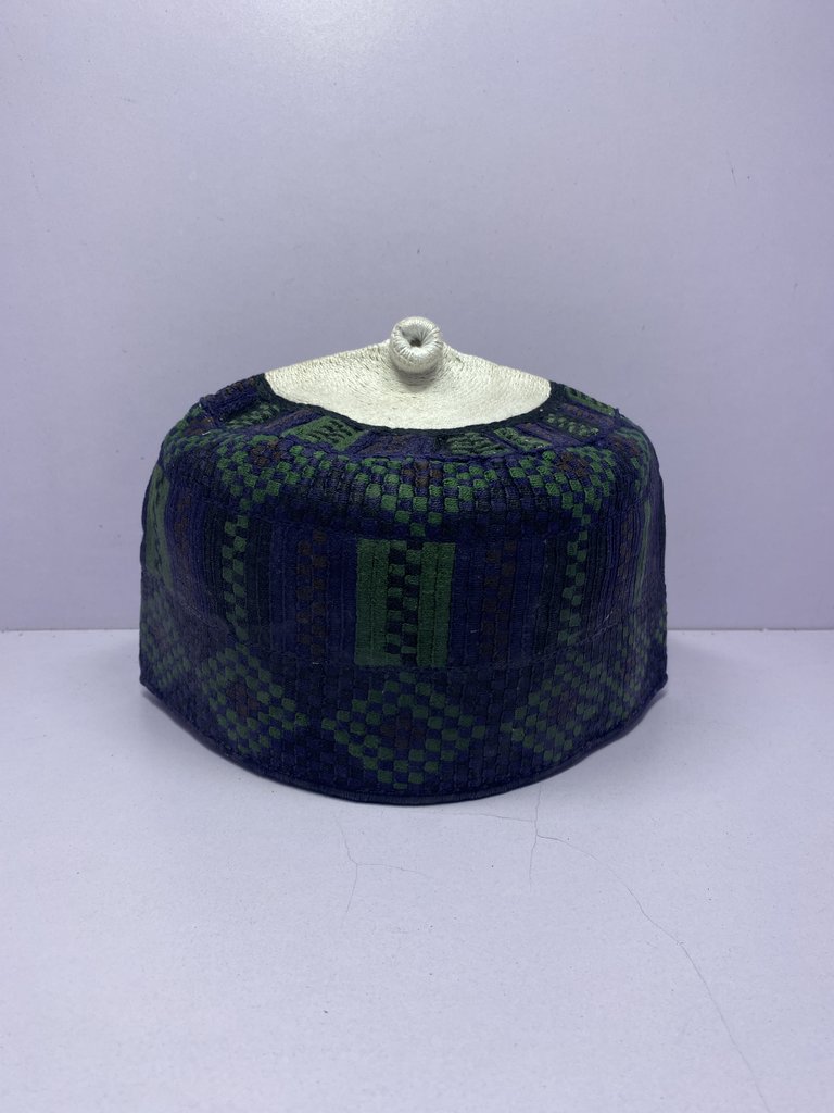 Bangwal – Hausa/Fulani Cap, Kufi, Handwoven Cap, Zawa