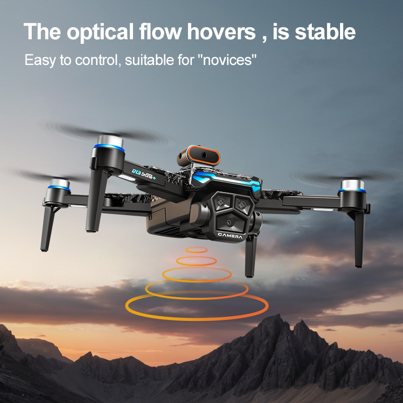 D13 RC Drone Professional 4K Camera with 5G WiFi FPV UAV Screen Remote Control Brushless Obstacle Avoidance Quadcopter Toys