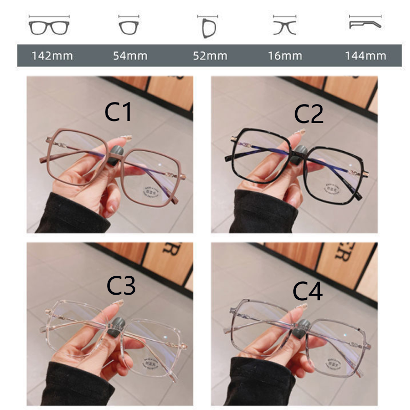 Photochromism Sunglasses Fashion Square Big Frame Gradient Sun Glasses UV400 for Women Shades Chameleon Eyewear Female Gafas sol