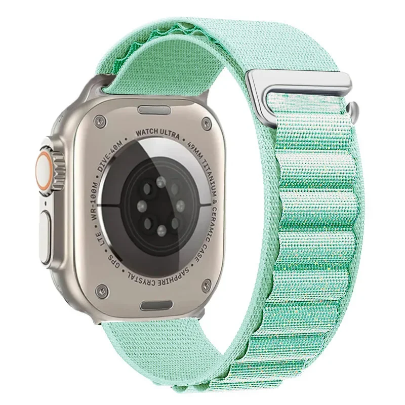 Alpine Strap for Apple Watch Ultra/3 11 10 9 8 7 Band 46mm 49mm 45mm 41mm Nylon Sports Bracelet IWatch 6 5 4 3 SE 44mm 40mm 42mm