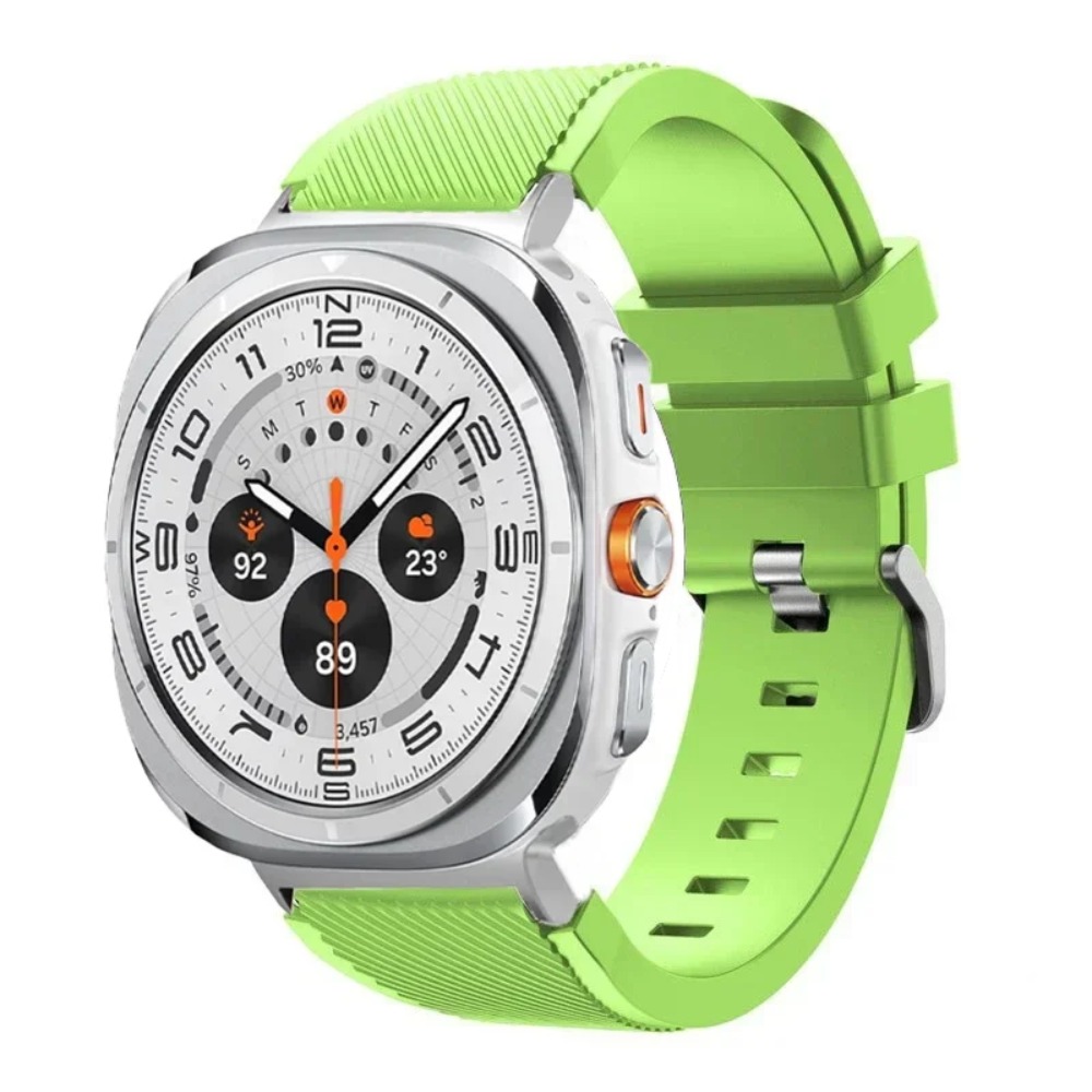 sports soft Silicone Strap For Samsung Galaxy Watch Ultra 2025 47mm breathable band For Samsung Watch 8 40mm 44mm 8 Classic 46mm