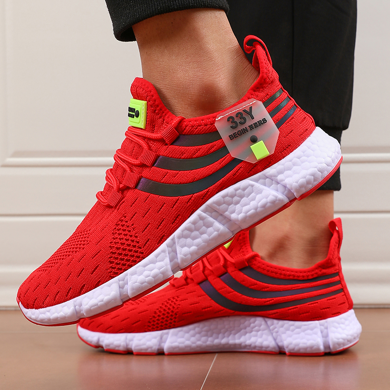 Men Shoes Luxury Brand Casuall Sneakers Shoe Summer Woman Running Shoes Breathable Comfortable Fashion Walking Lace Up Sneakers