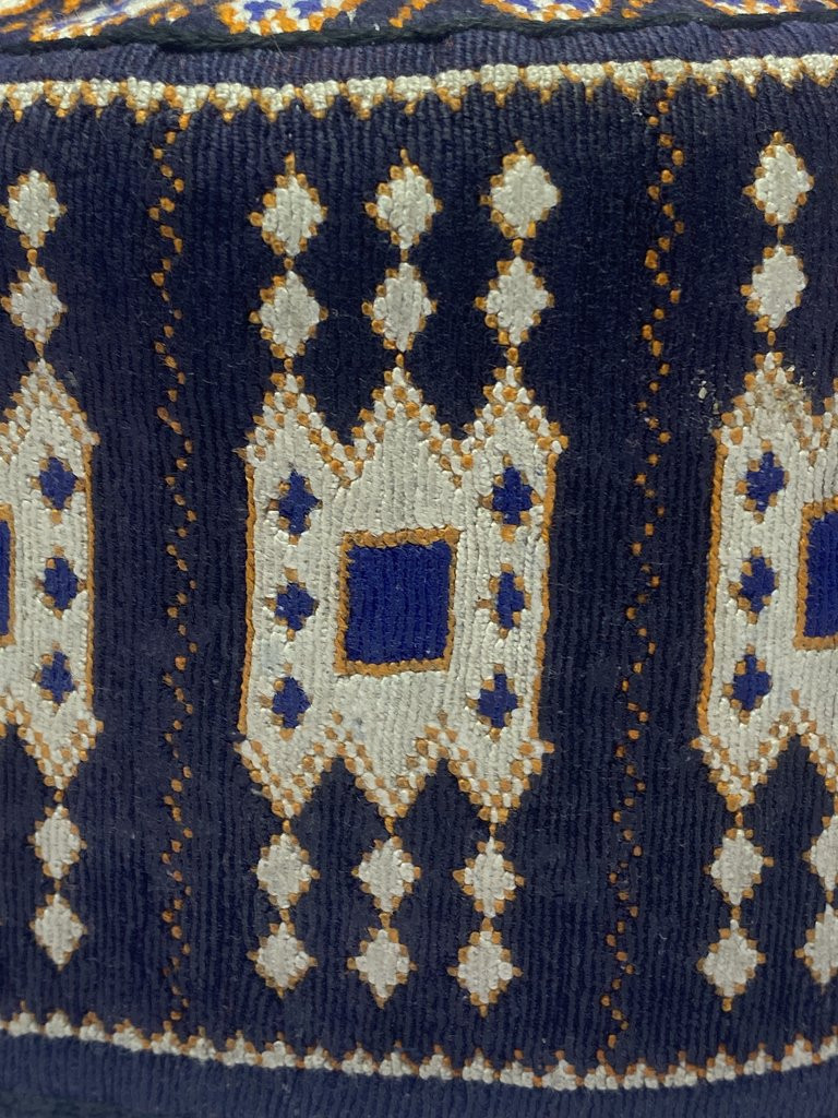 Zulum Black Cap - Authentic Hausa Headwear