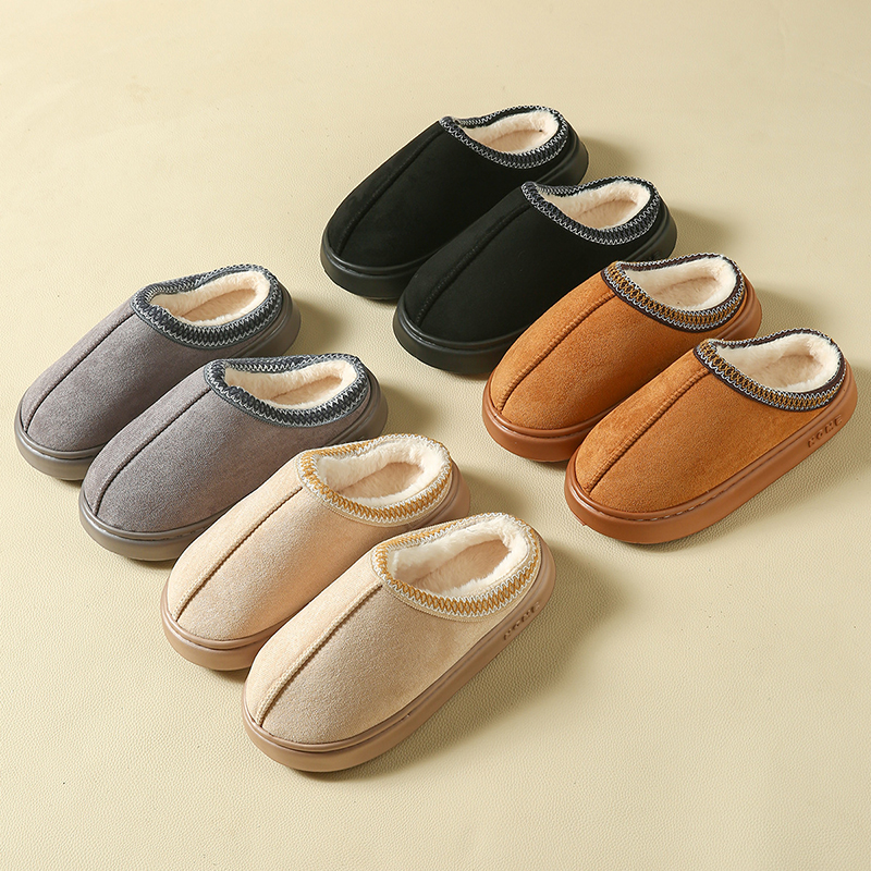 Fashion Women's Slippers Home Fluffy Luxury Designer Woman Shoes 2025 Winter Indoor Fuzzy Fur Slides Casual Platform Footwear