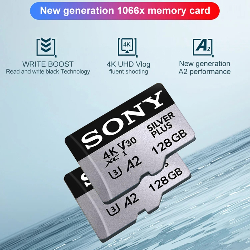 SONY 1TB Micro TF SD Card 128GB 256GB Class 10 High Speed Memory Card U3 4K 512GB TF Flash Card 512GB for Phone Camera Drone