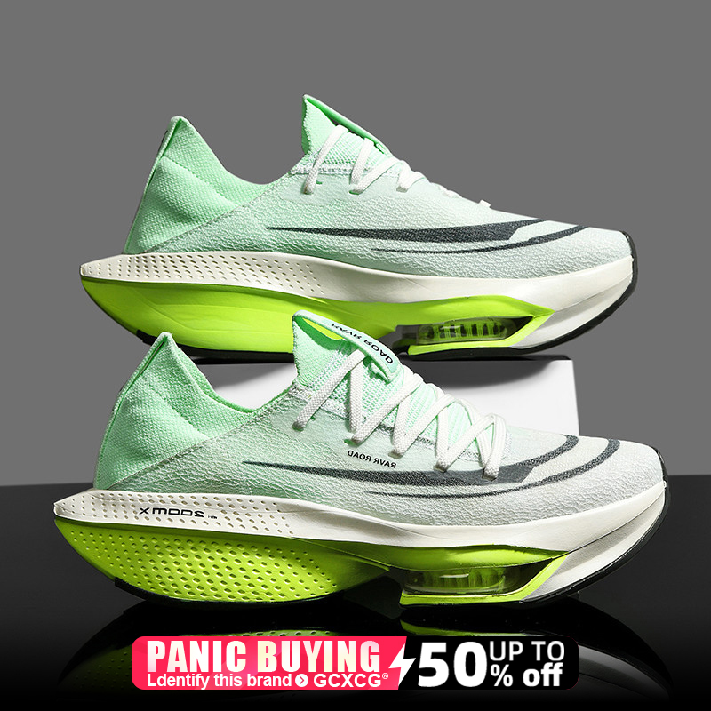 Running Shoes Air Cushion Speciality Marathon Men Sports Breathable Lightweight Women's Comfortable Athletic Nonskid Sneakers