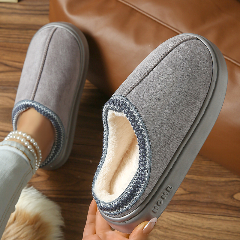 Fashion Women's Slippers Home Fluffy Luxury Designer Woman Shoes 2025 Winter Indoor Fuzzy Fur Slides Casual Platform Footwear