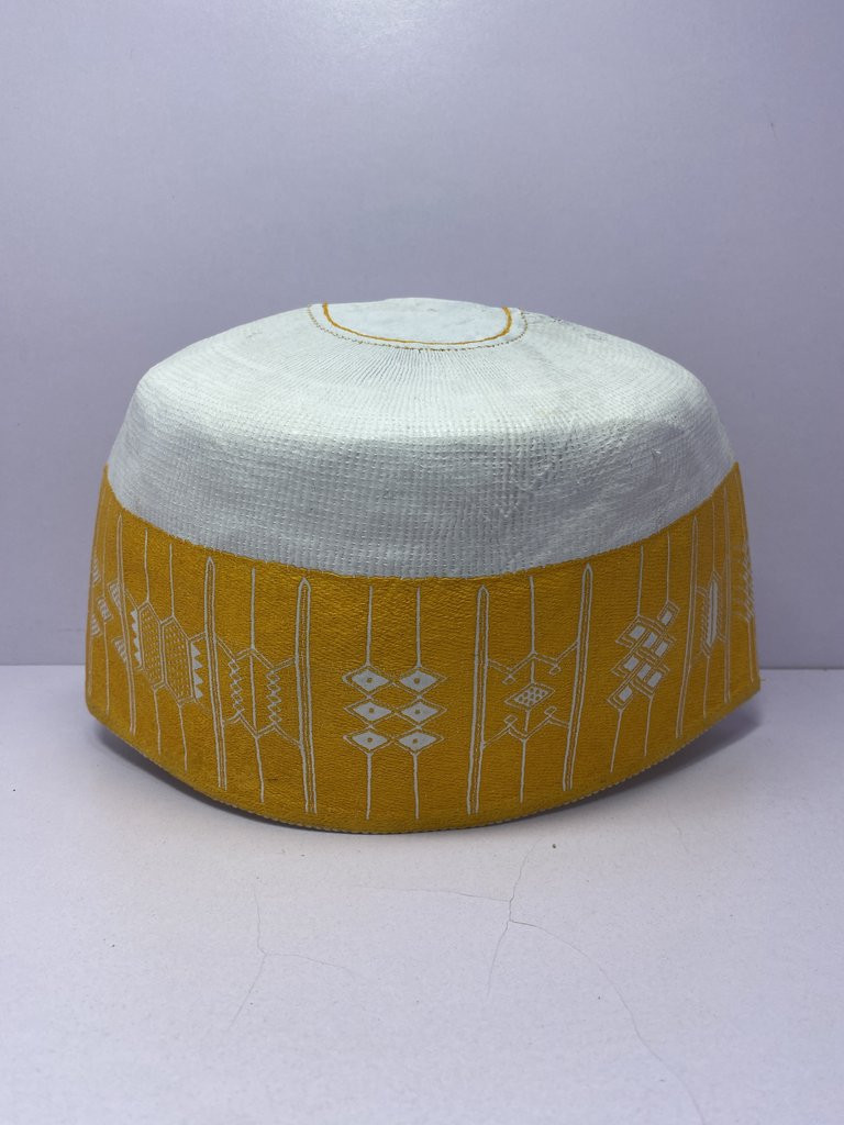 Damanga Premium Hausa/Fulani Handwoven Kufi Cap