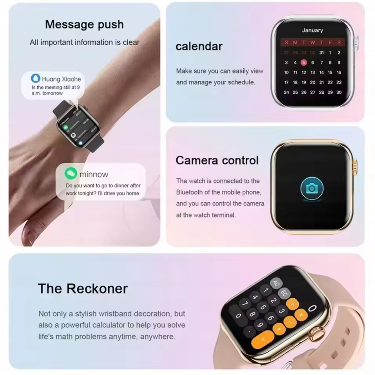 2025 NEW Smart Watch IW10 Wireless Charging Smartwatch Bluetooth Calls Men Women Watches Fitness Bracelet Custom Watch Face
