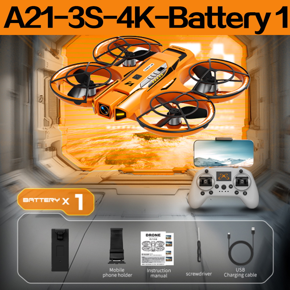 Xiaomi A21 PRO Drone 8K 5G Professional HD Aerial Photography Brushless Full Surround Drone HD Dual Camera Quadcopter Toy Drone
