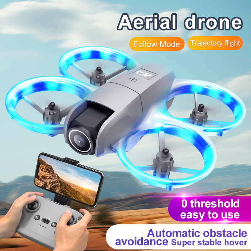 M9 Drone Mini 4K HD Dual Camera Aerial Photography Headless mode Optical Flow Positioning Stunt Roll Beginner Quadcopter Drone