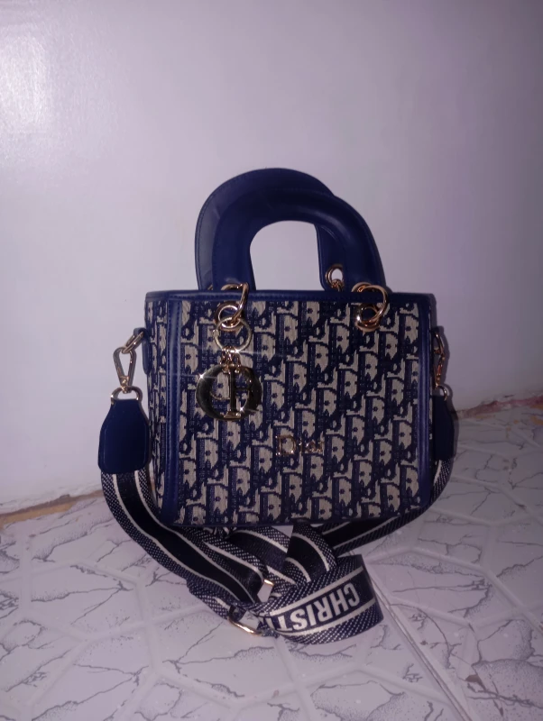 Dior Blue Fashion Bag - Modern Designer Accessory