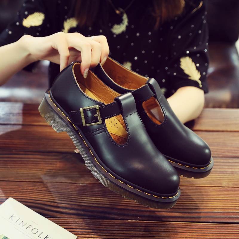 Spring and Autumn Casual Shoes for Men and Women 2025 Fashion Mary Jane Shoes Women Thick-soled British Business Casual Shoes 45