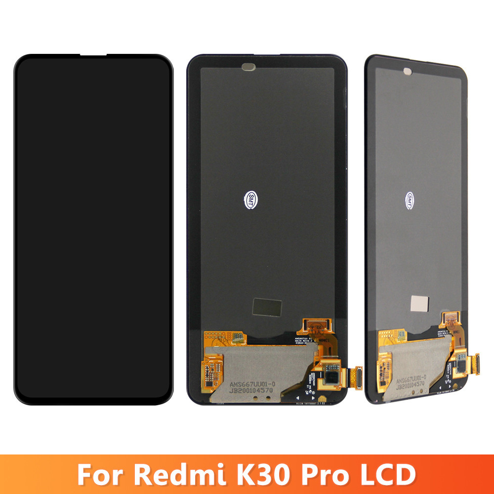 Original Display for Xiaomi Redmi K30 Pro Lcd Display Digital Touch Screen Assembly with Frame Replacement for Redmi K30 Pro