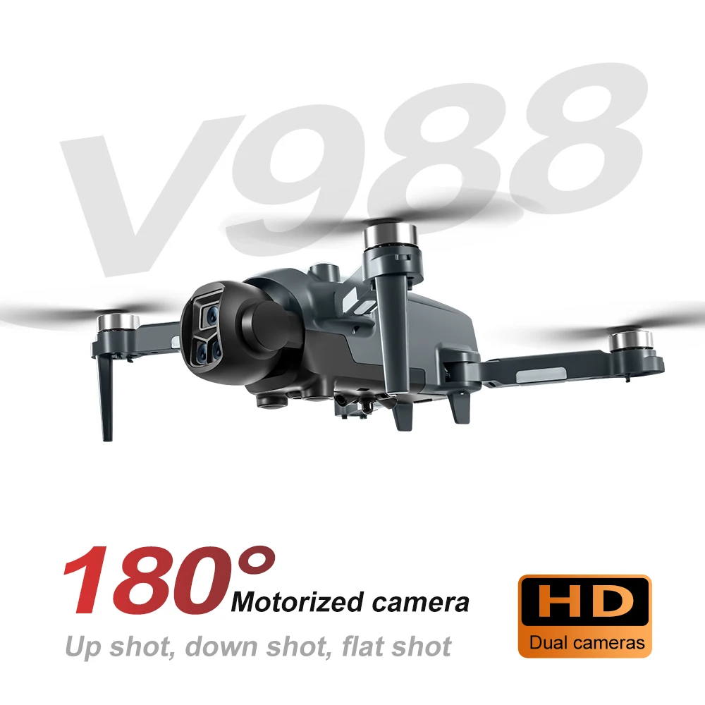 HOT NEW for Xiaomi V988 Camera Drone 8K Professional Dron 4K with Screen Under 249g Remote Control  Brushless RC Quadcopter Toys
