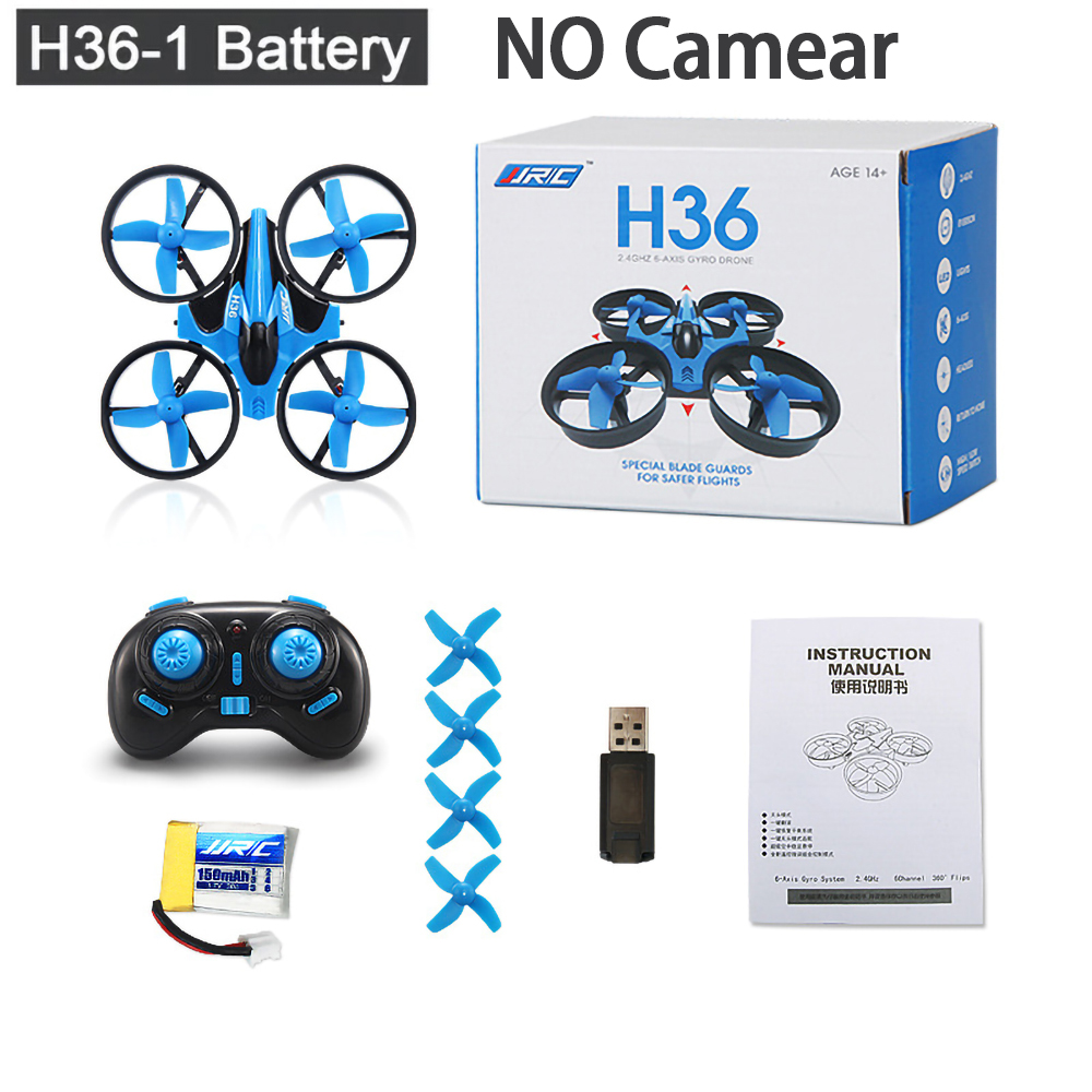 JJRC H36/H36F 1:20 Remote Control Ship Three Modes 2.4G Quadcopter Boat Helicopter UAV Rc Drone Light Kids Toys Children's Gift