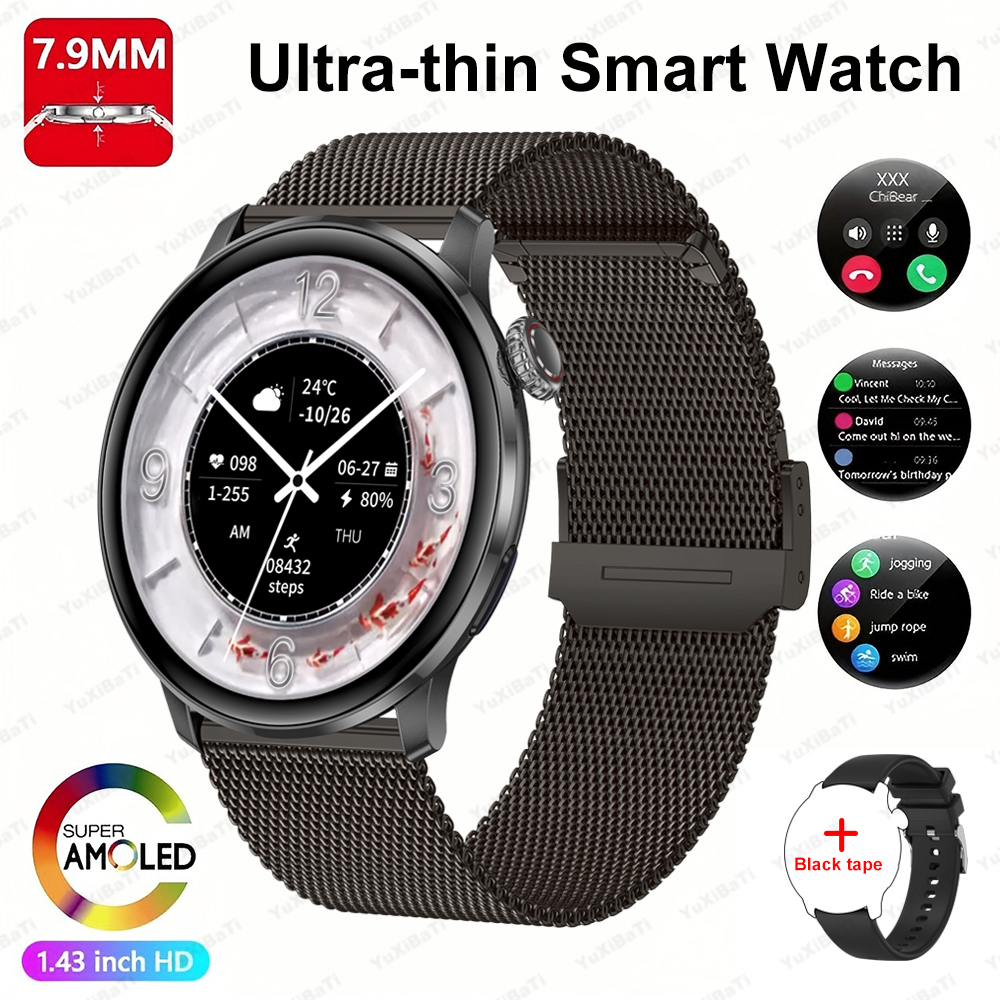 2025New GPS NFC Bluetooth Call Smartwatch Women Watch 5 mini Sports Track Heart Rate Oximetry Monitoring Health Smartwatch Woman