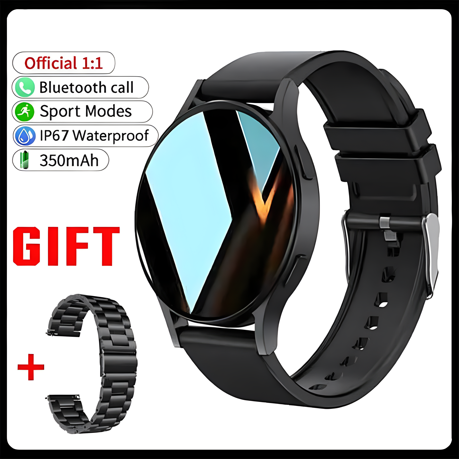 New Bluetooth Call Smart Watch 6 Heart Rate Blood Oxygen Custom Dials Sport Men Woman 2025 smart watch Health Monitor Smartwatch