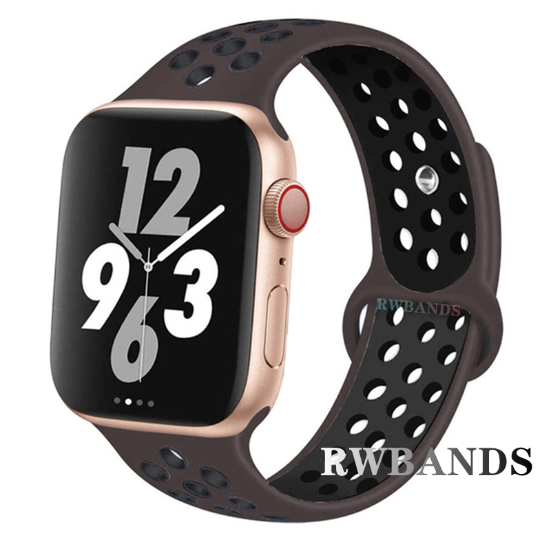 Sport Strap for Apple Watch Band 46mm 44mm 40mm 42-38-41mm 45mm Breathable Bracelet iWatch Series 10 9 8 7 6 SE 5 3 Ultra 2 49mm