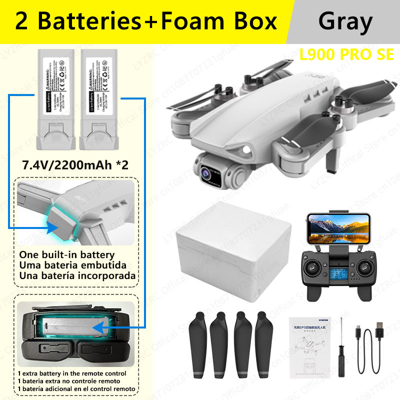 LYZRC Official L900 PRO SE Brushless Motor GPS 4K Professional Drone 5G WIFI Aerial Photography Helicopters Foldable Quadcopter