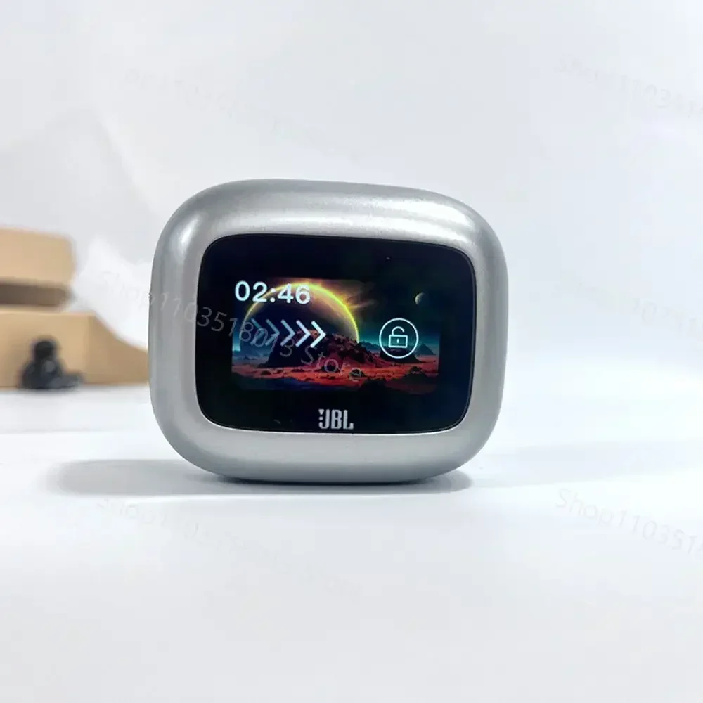 JBL Live Beam 3 True Wireless Bluetooth Earbuds Noise Cancelling Headset with LED Smart Display Box