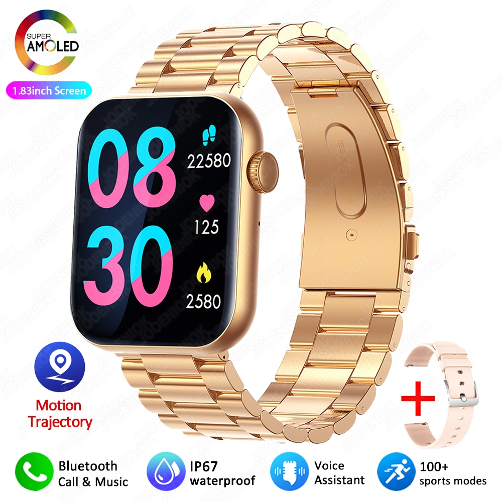 2025 New For Xiaomi Bluetooth Call Smart Watch Fashion Women Full Screen Touch Heart Rate Monitoring Watch 100+ Sports Mode Men