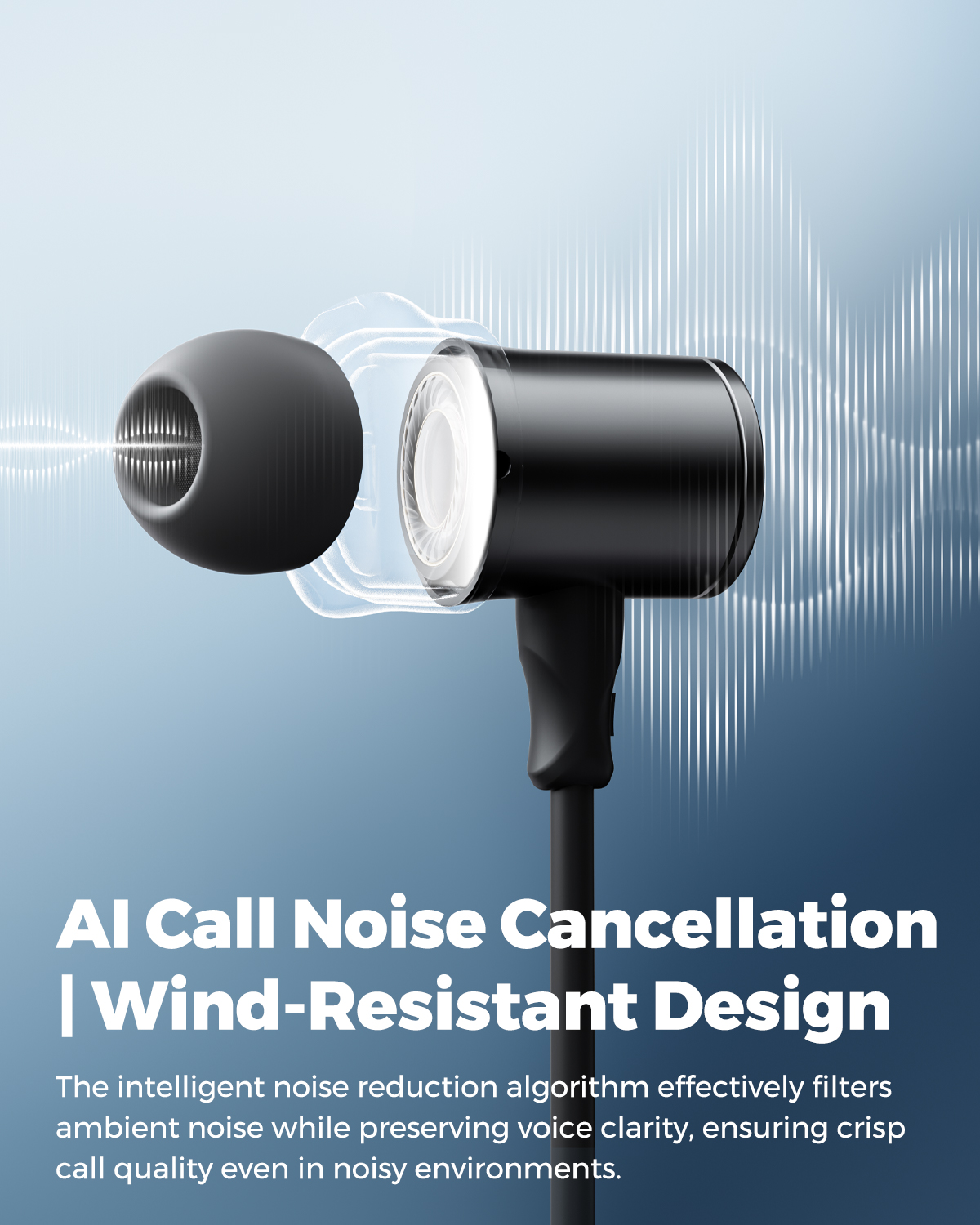 SoundPEATS Q40 HD Wireless Earphones Bluetooth 5.4 Headphones LDAC Hi-Res Audio, 11mm Dual-Magnet Driver, IP67,Fast Charge